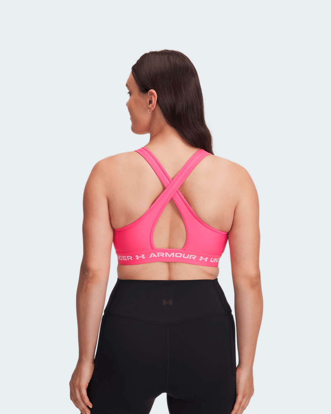 Top Under Armour Crossback Mid Mujer